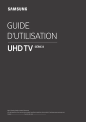 Samsung UA75NU8000 Guide D'utilisation
