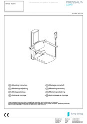 Pressalit Care R7470 Notice De Montage