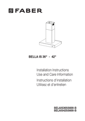 Faber BELAIS36SS600-B Instructions D'installation
