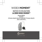 Widex MOMENT MRR4D Notice D'utilisation