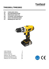 Toolland TM82002 Mode D'emploi