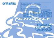 Yamaha YFM450FAZ Manuel Du Propriétaire
