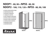 RAVAK NDOP1-80 Instructions De Montage