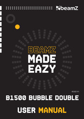 Beamz B1500 bubble double Mode D'emploi