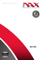 Nax Power Products NAX 100C Mode D'emploi