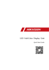 HIKVISION DS-D4215FI-GWF/III Guide De Démarrage Rapide