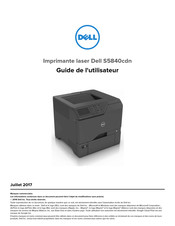 Dell S5840cdn Guide De L'utilisateur