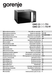 Gorenje GMO 23 ora-ito Notice D'utilisation