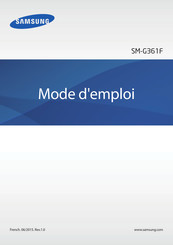 Samsung SM-G361F Mode D'emploi