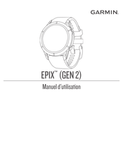 Garmin EPIX (GEN 2) Manuel D'utilisation