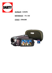 Canon FS10 Manuel D'instruction
