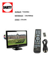 Toshiba 19DV555DG Manuel D'instructions