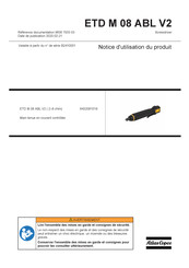 Atlas Copco 8432081518 Notice D'utilisation