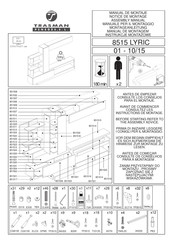 Trasman 8515 LYRIC Notice De Montage