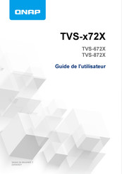 QNAP TVS-872X-i3-8G Guide De L'utilisateur