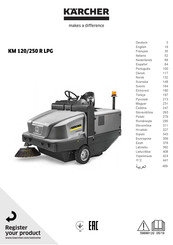 Kärcher KM 120/250 R LPG Mode D'emploi