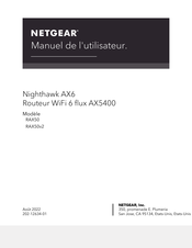 NETGEAR RAX50v2 Manuel De L'utilisateur