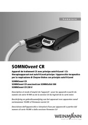 Weinmann SOMNOvent CR avec SOMNOclick 300 Description Et Mode D'emploi