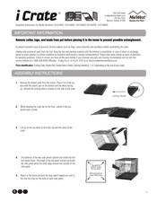 Midwest iCrate CA1542DD Instructions De Montage