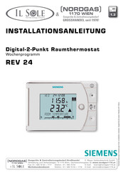 Siemens IL SOLE REV 24 Manuel D'installation