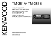 Kenwood TM-281E Mode D'emploi