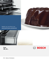 Bosch HB54 Serie Notice D'utilisation
