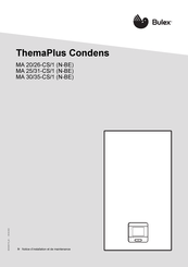 bulex ThemaPlus Condens MA 20/26-CS/1 Notice D'installation Et De Maintenance