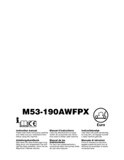 McCulloch M53-190AWFPX Manuel D'instructions