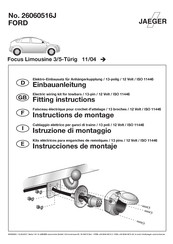 Jaeger 26060516J Instructions De Montage