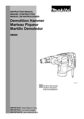 Makita M8600 Manuel D'instructions