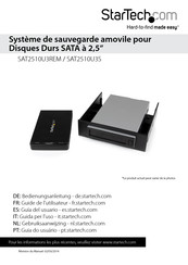 StarTech SAT2510U3S Guide De L'utilisateur