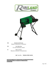 Ribimex 042301 Manuel D'instructions Et D'utilisation