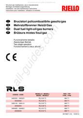 Riello RLS 50 TL Instructions Pour Installation, Utilisation Et Entretien