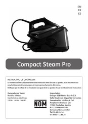 Rowenta Compact Steam Pro VR83 Serie Mode D'emploi