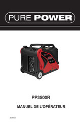 Pure Power Tools PP3500R Manuel De L'opérateur