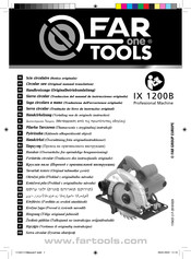 Far Tools IX 1200B Notice Originale