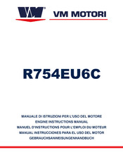 VM Motori R754EU6C Manuel D'instructions Pour L'emploi