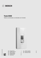 Bosch Tronic 8500 Notice De Montage