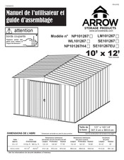 Arrow Storage Products WL101267 Manuel De L'utilisateur Et Guide D'assemblage