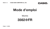Casio 3562 FR Serie Mode D'emploi