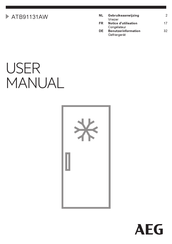 AEG ATB91131AW Notice D'utilisation