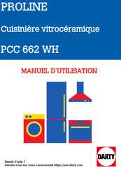 Proline PCC662WH Mode D'emploi