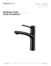 aquabrass Folia 18014 Guide D'installation