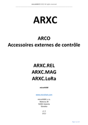 microHAM ARCO ARXC.LoRa Mode D'emploi