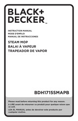 Black & Decker BDH1715SMAPB Mode D'emploi