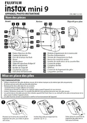 Fujifilm instax mini 9 Mode D'emploi