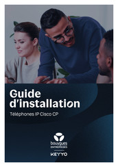 Cisco CP 7821 Guide D'installation