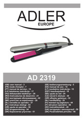 Adler europe AD 2319 Mode D'emploi