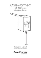 Cole-Parmer essentials GT-200 Serie Manuel D'instructions