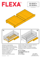 Flexa 82-20107 Serie Notice De Montage Et Mode D'emploi